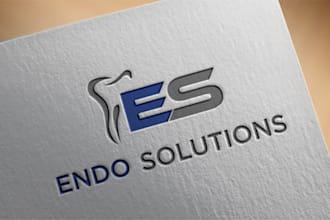 do a perfect unique dental logo design with new concepts