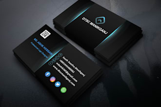 create professional outstanding business card design