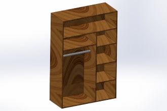 design professional solidworks furniture models and cad drawings