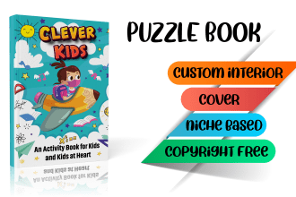 design sudoku word search mazes crossword puzzle activity book for amazon kdp