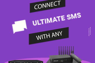 install and connect your voip gateway sms with ultimate sms