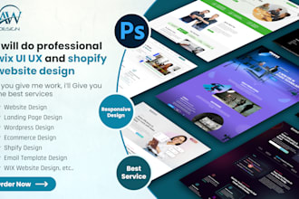 design modern and reponsive wordpress website design