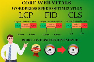 do wordpress speed optimization and fix core web vital