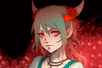 draw an anime, manga or cartoon adult characters sfw or nsfw