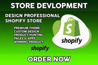 build shopify dropshipping store