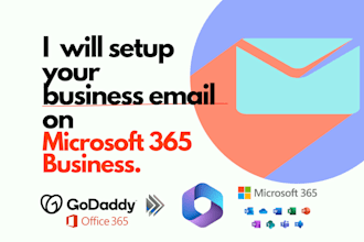 setup microsoft 365, outlook business email for your domain