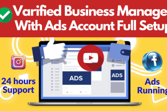 create verified business manager and ads manager account