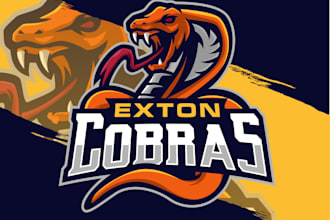 design modern awesome cobra logo