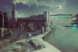 create scifi and fantasy illustrations