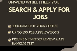 search and apply for your desired job