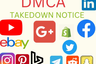 remove copyright content from tiktok,reddit,google,twitter,instagram under dmca