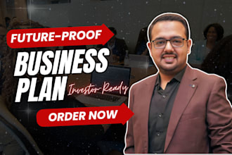 write a future proof business plan for your startup