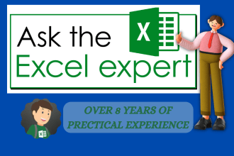 be microsoft excel expert to apply vlookup, pivot tables