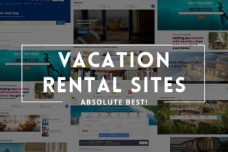 create short term vacation rental and direct booking website