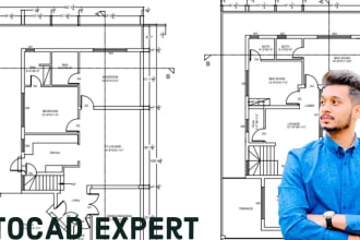 make architectural drawings in autocad and revit