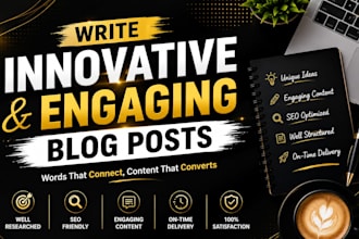 write innovative and engaging blog posts
