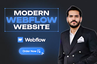 design a webflow website or convert your xd figma to webflow