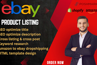 ebay lister, ebay product listing, ebay SEO listing, ebay listing,