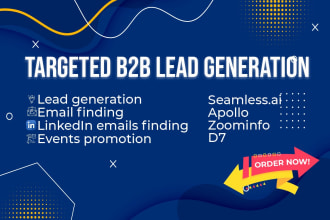 do highly targeted linkedin b2b lead generation using seamless ai