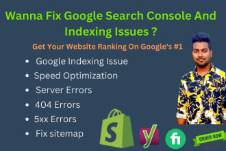 fix search console, google indexing issue, XML sitemap, 404 errors 301 redirect