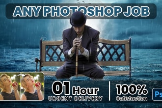 do any photoshop editing, photo manipulation, retouching and object removal fast