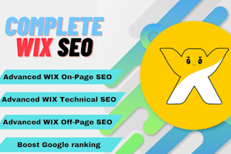 provide complete wix SEO service for google top ranking