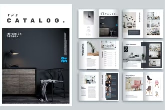 design digital product catalog, catalogue, lookbook, linesheet
