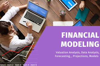 do financial projections, financial models, and business plans