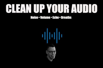 remove noise and fix your audio