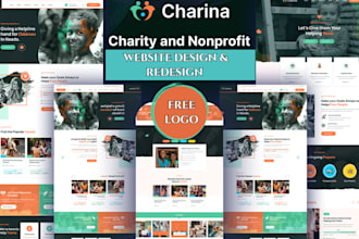 design non profit website, 501c3 website, fundraising website, charity website