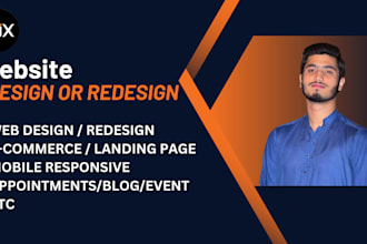 build your professional wix website with unlimited revisions