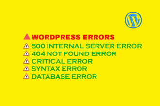 fix 500 internal server error, critical error, etc