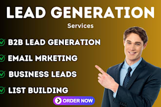 b2b lead generation linkedin leads online research and social media leads