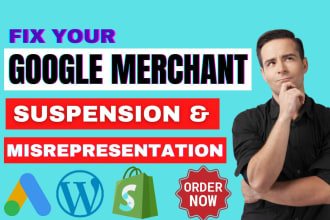 fix google merchant center suspension