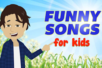write funny songs for kids