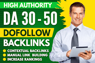 create high authority contextual dofollow backlinks