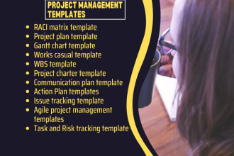 provide unique and editable project management templates