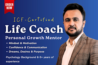 be your personal growth life coach and mindset mentor