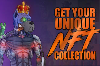 create nft art and generate a collection
