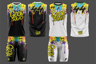 do 3d and 2d 7v7 and american football uniforms