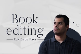 proofread and edit your manuscript in spanish