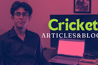 write engaging sports articles on cricket
