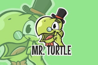 design mascot, cartoon, avatar logo for your company