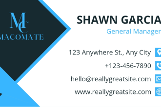create a luxury business card to you in 24h
