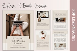 design your PDF workbooks, worksheets and ebook