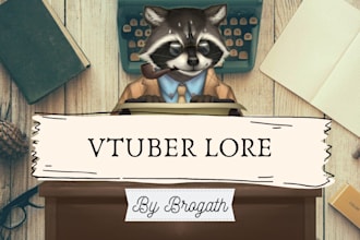 write your vtuber lore