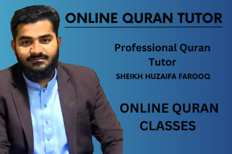 be your online quran tutor, learn tajweed,qirat
