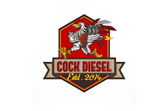 design awesome better cock diesel logo