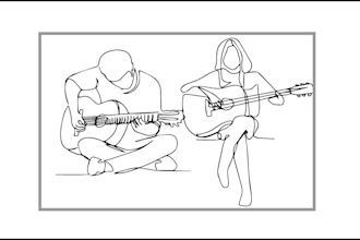 draw  beautiful minimalist one  line art
