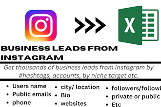 find business leads from instagram with details